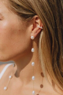 MALIBU PEARL DROP EARRINGS -Alv Jewels 546A3134 1