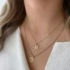 SCRIPT INITIAL NECKLACE