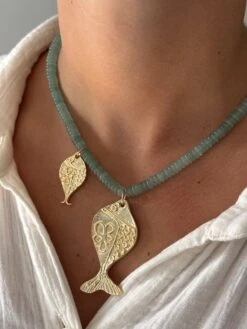 MOTHER FISH NECKLACE