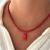 ROUGE FISH NECKLACE