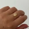 ENGRAVED INITIAL RING