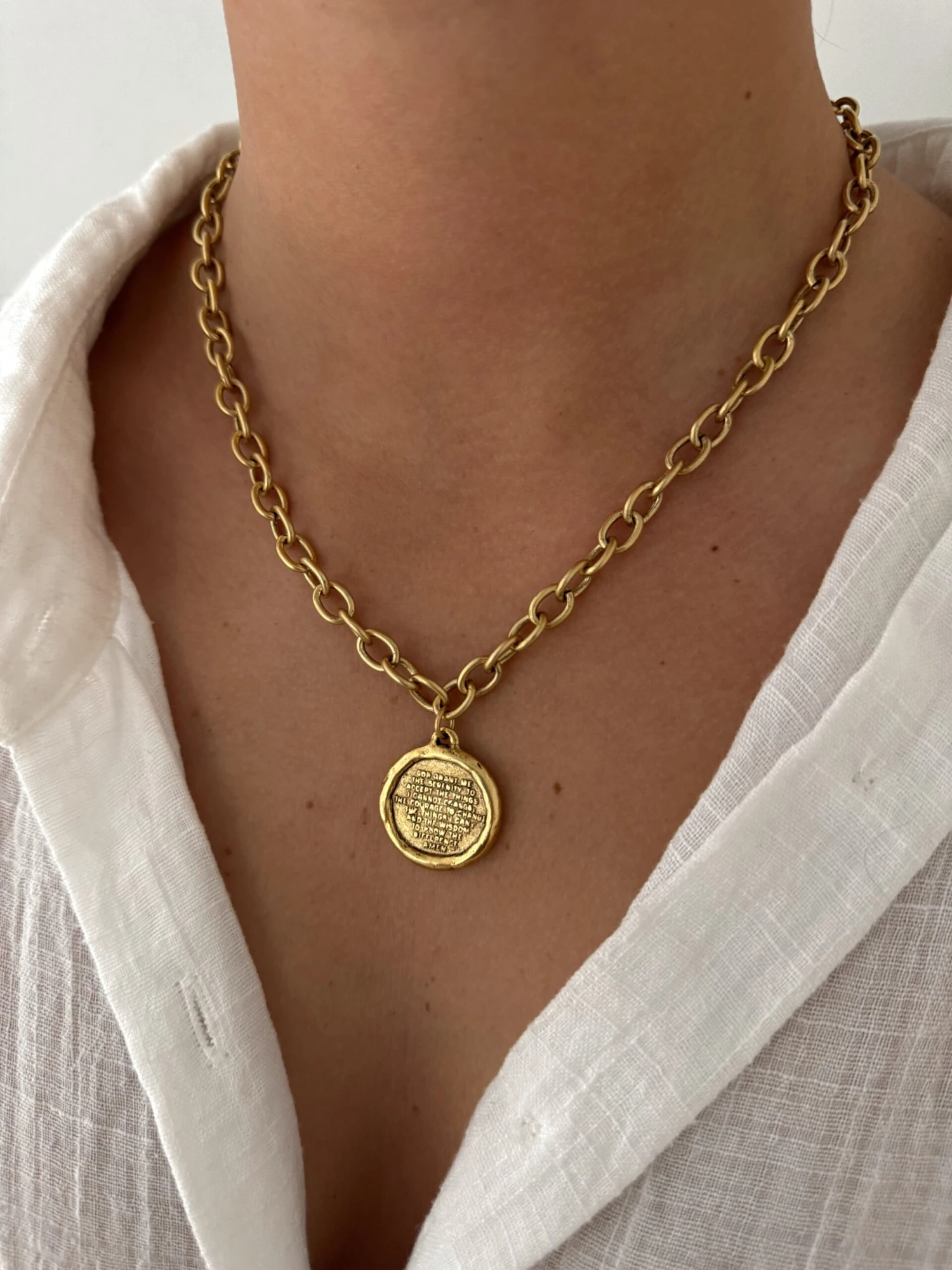 SERENITY PRAYER NECKLACE 1 SERENITY PRAYER NECKLACE