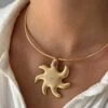 SUN COLLAR NECKLACE