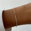TWO TONED BRACELET