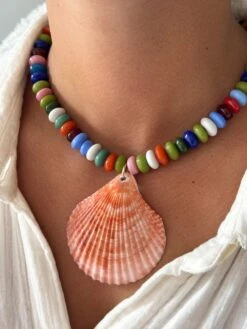 AUGUST SHELL NECKLACE
