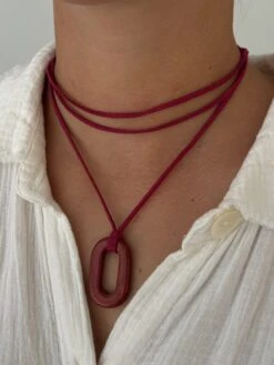 STONE ON SUEDE -Alv Jewels Tezza 6621