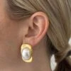 ALEXANDRA PEARL STUDS