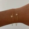 ENGRAVED INITIAL CHARM BRACELET