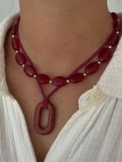 STONE ON SUEDE -Alv Jewels Tezza 8706