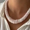 PINK GILL NECKLACE