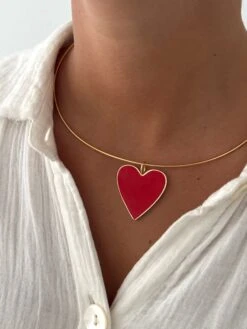 COLLAR CHARM NECKLACE -Alv Jewels Tezza 9695